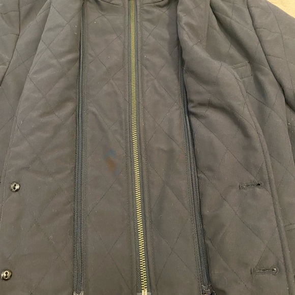 Michael Kors Quilted Boys Blazer Jacket 12 Navy Like New Sports Coat Kid Holiday - Picture 3 of 8